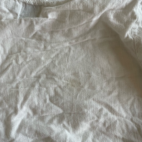 ❗️SOLD ❗️Princess Polly Linen Tie Top Size 2 / XS - Picture 3 of 4